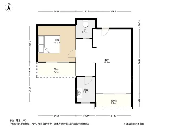 汇凯青年城户型图