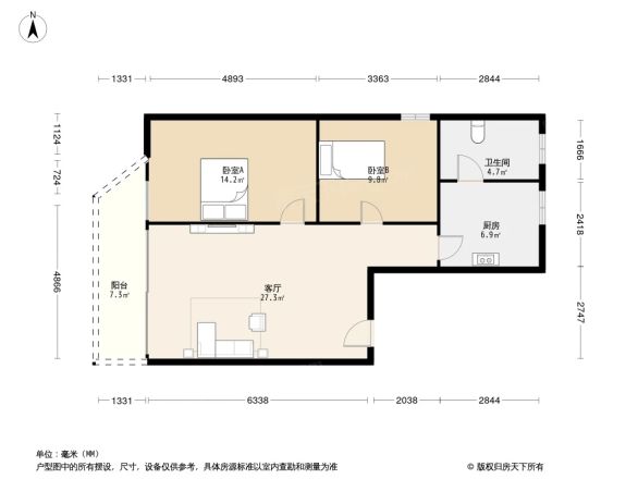 客村苑户型图