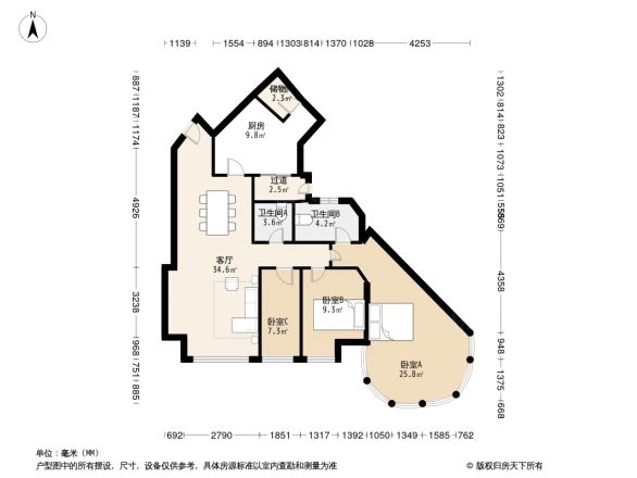 东湖御苑户型图