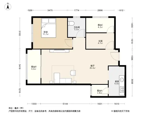 江山领秀户型图