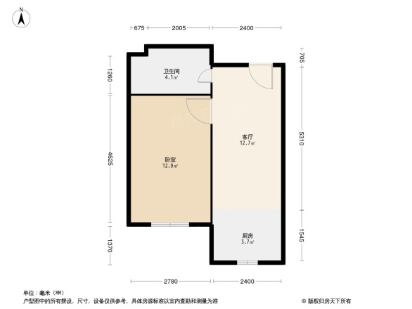 御景名家户型图