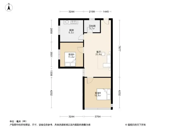 晨光小区户型图