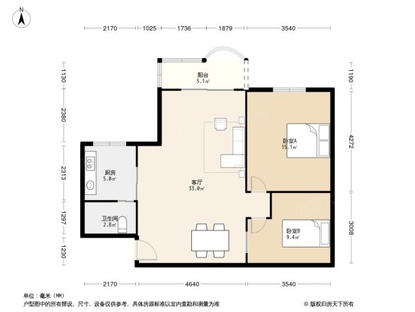 金奴大厦小区户型图