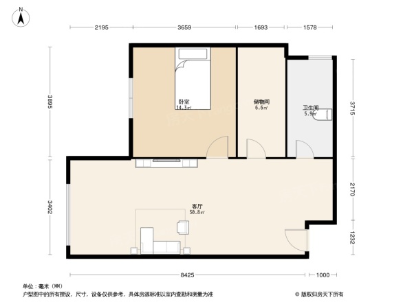新干线大厦商住楼户型图
