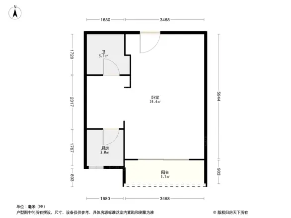 汇凯青年城户型图