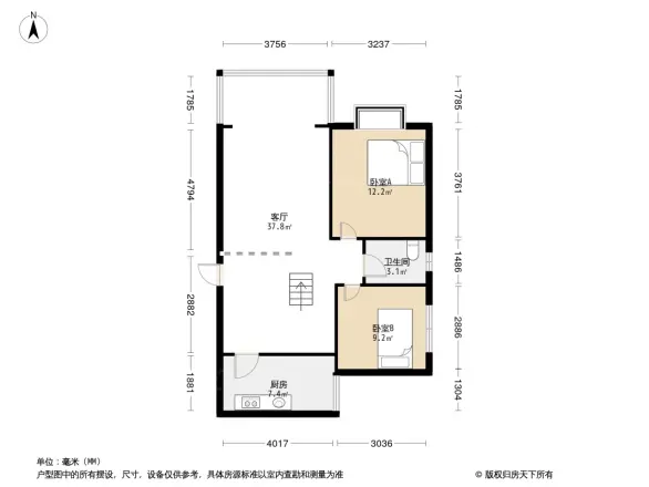 名人港湾户型图