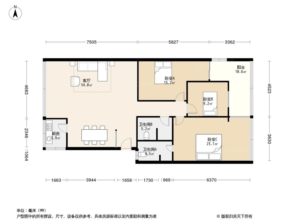 相似户型图