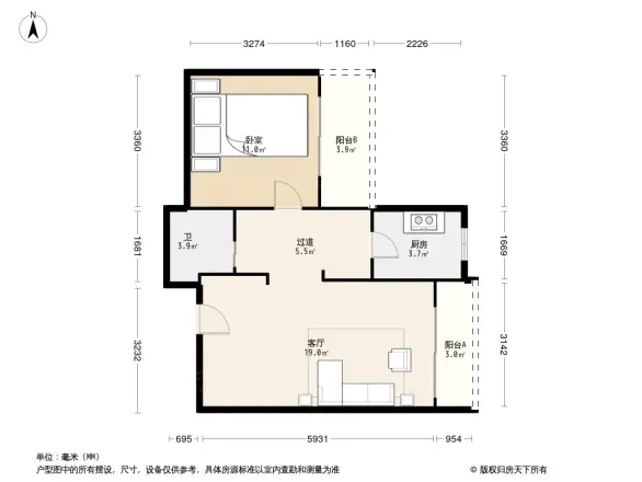 汇凯青年城户型图