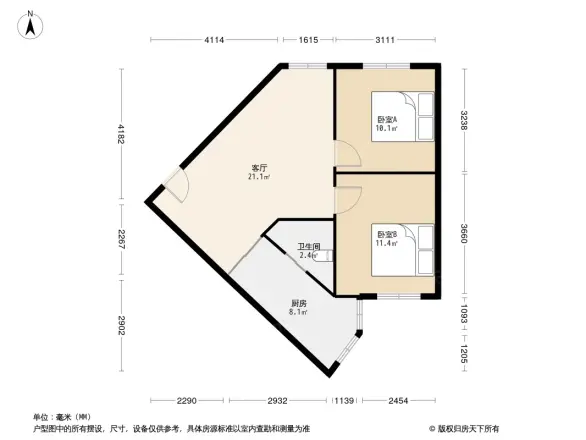 416医院住宅户型图