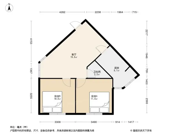 416医院住宅户型图