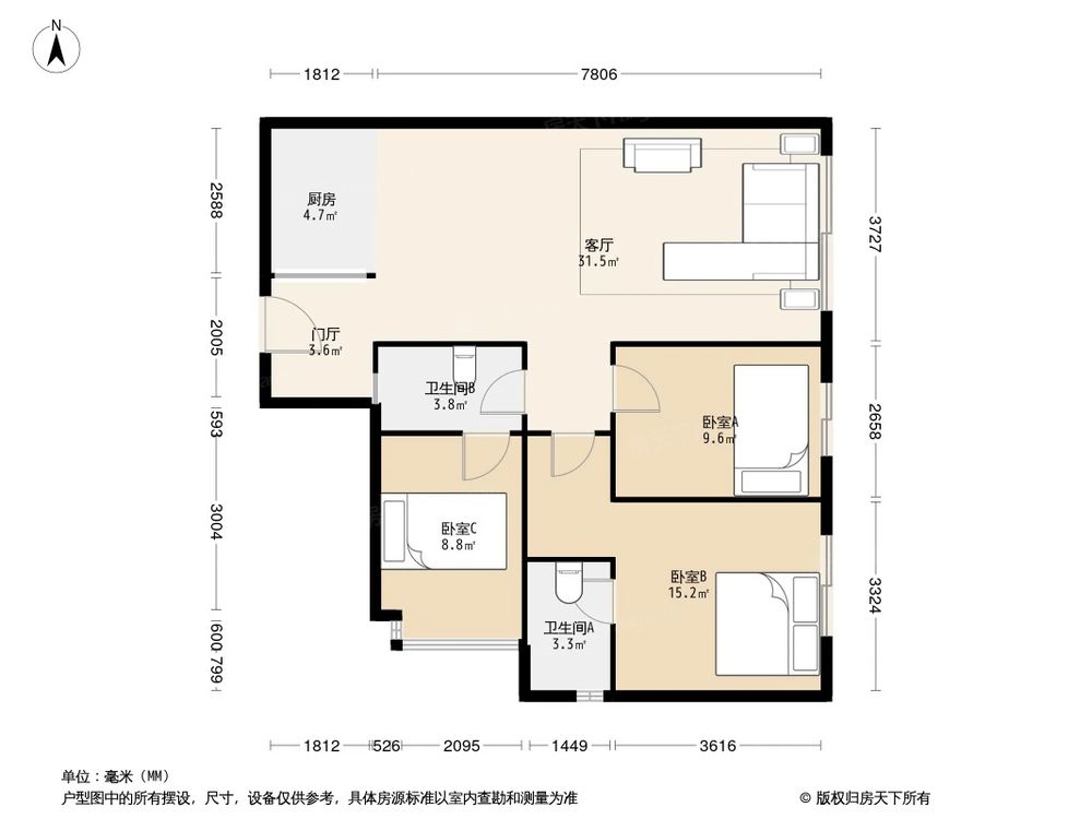 相似户型图