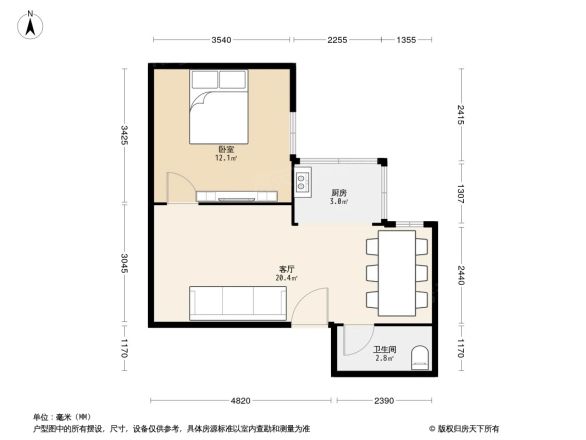 客村苑户型图