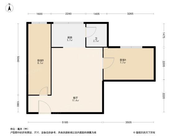 峨影厂宿舍户型图