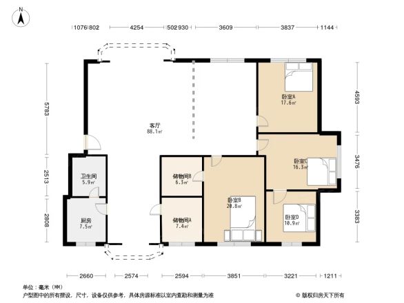 现代花园户型图