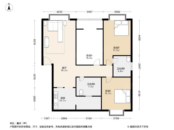 警官公寓(金堂)小区户型图
