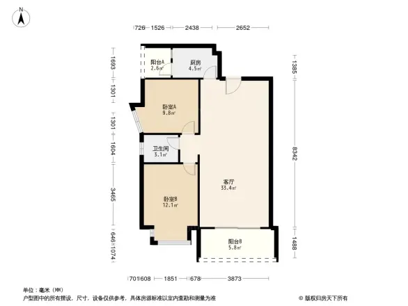 碧林香堤户型图