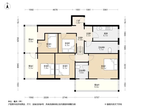 南河居户型图