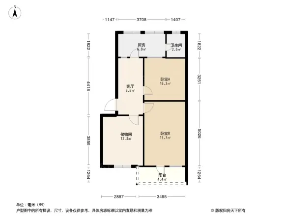 地震局宿舍户型图