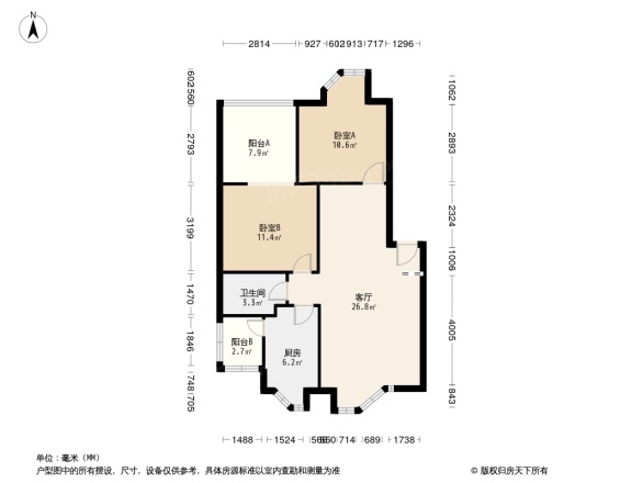金色花园一期户型图