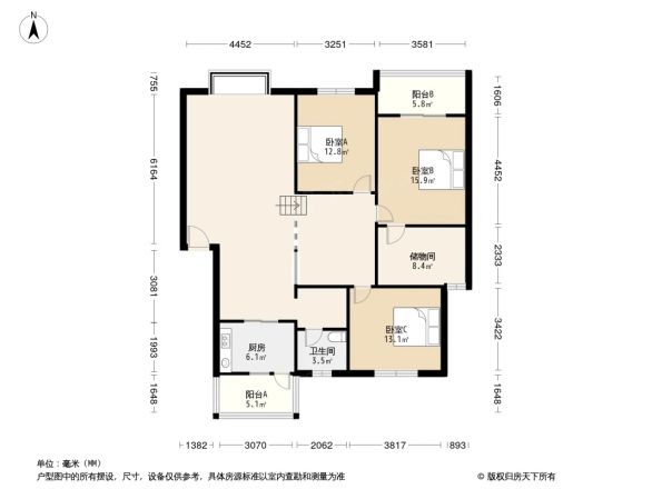 金晖花园户型图