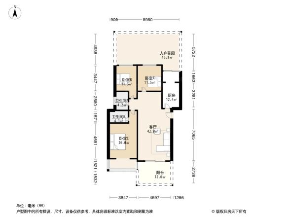 金晖花园户型图