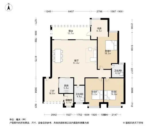 江南小区户型图