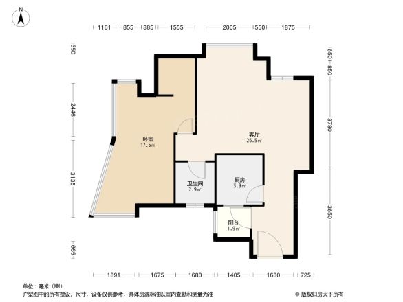 维也纳花园户型图
