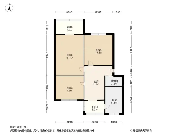青羊东一路95号院户型图