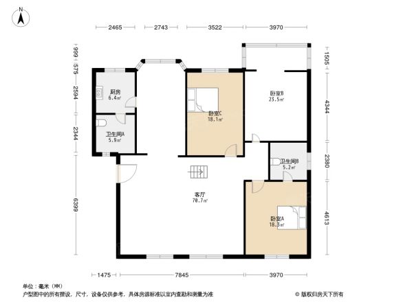 现代花园户型图