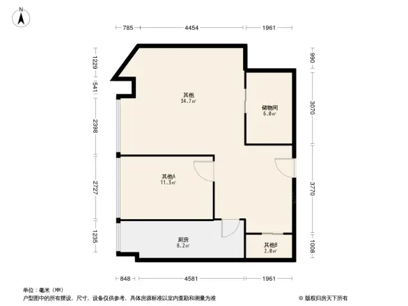龙域天地户型图