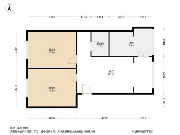玉林西路31号院户型图