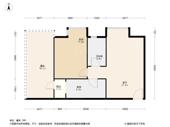 榜样户型图