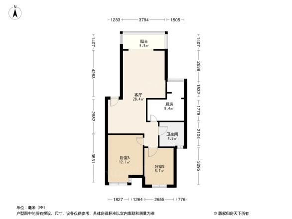 西华雅苑户型图