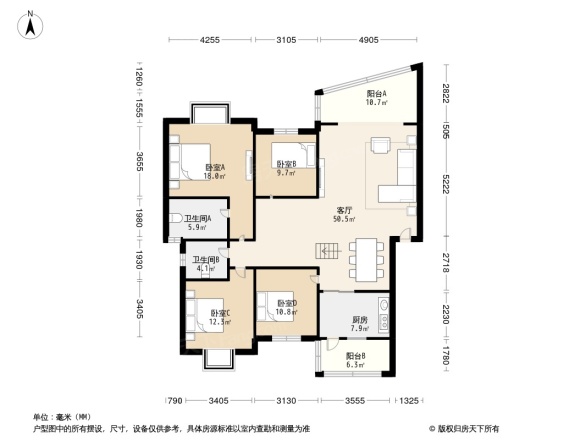 南河湾户型图