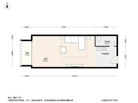 万艺广场户型图
