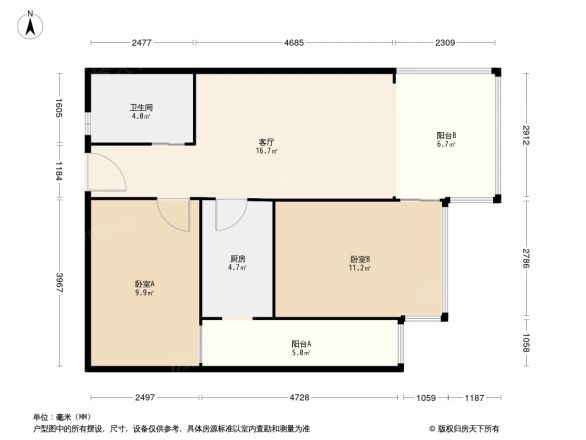 金色港湾户型图