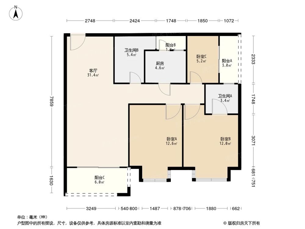 相似户型图