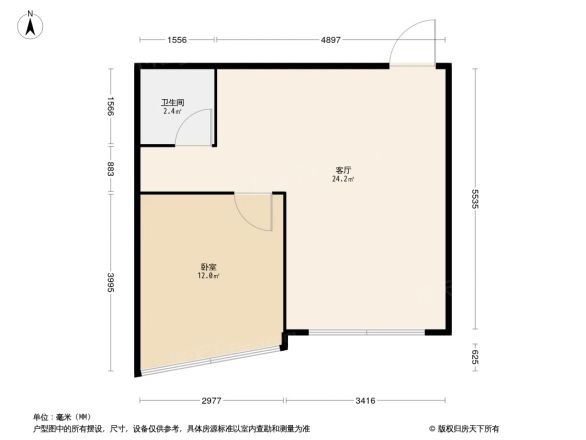 新棕北公寓小区户型图