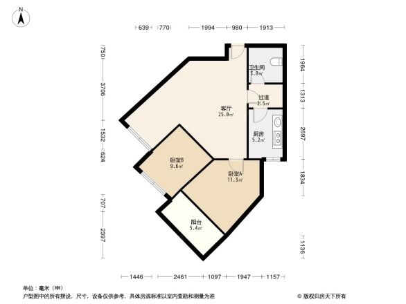 玉林西路31号院户型图