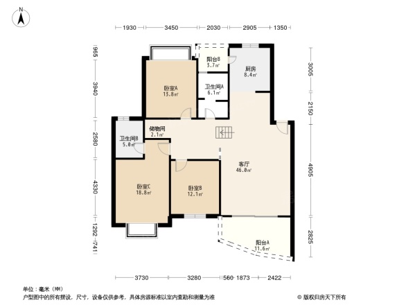 南河湾户型图