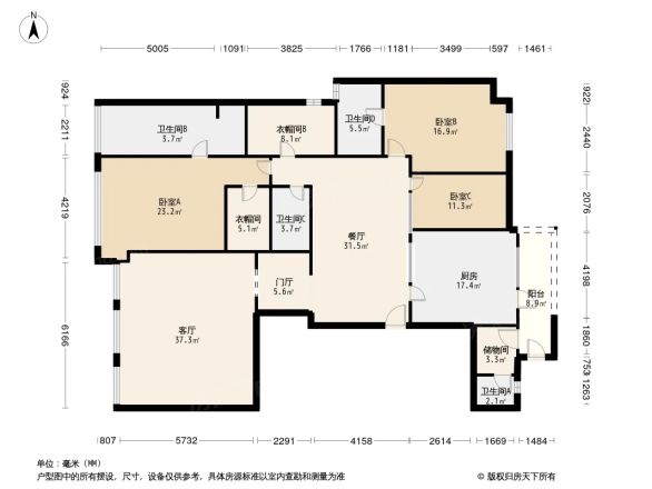 朗基望今缘户型图