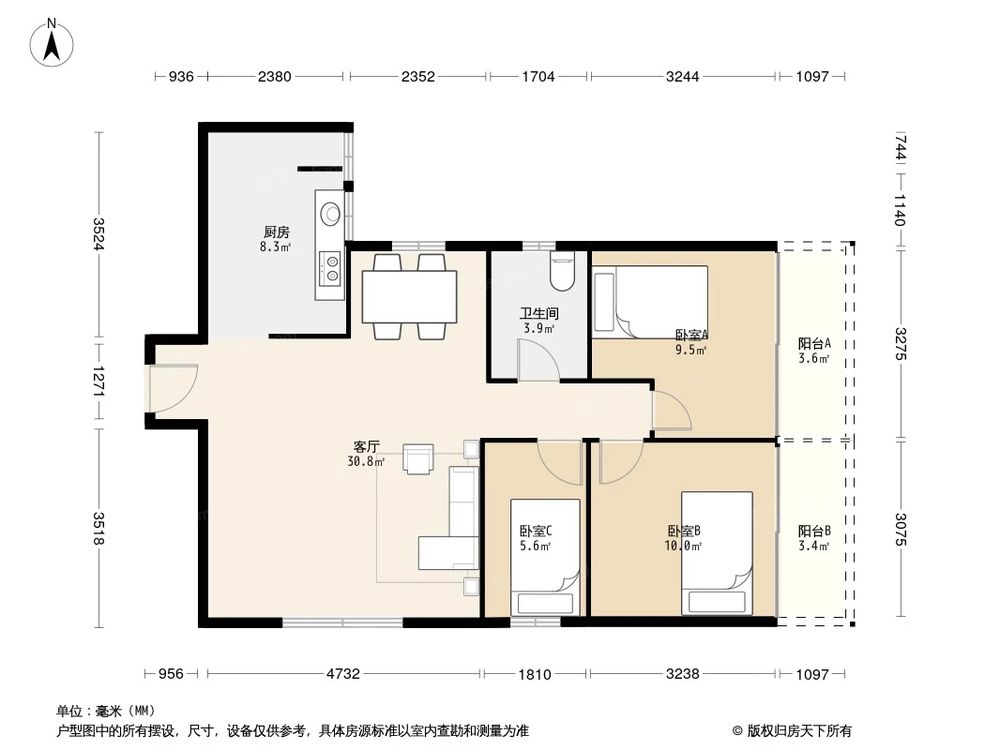 相似户型图