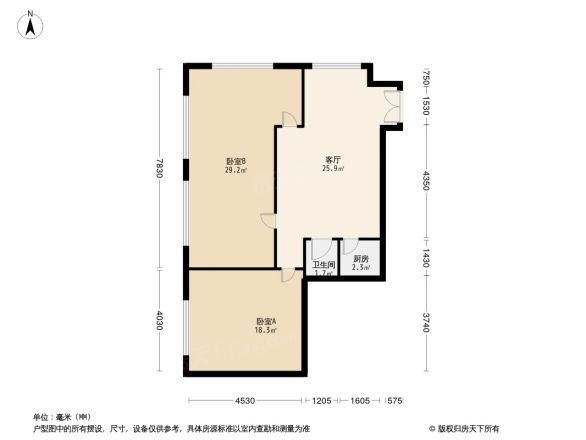 悦泰湾里户型图