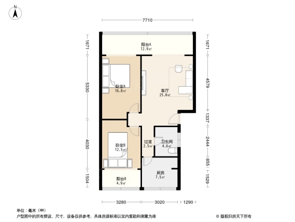 方池街27号院户型图