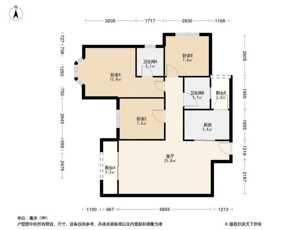 相似户型图
