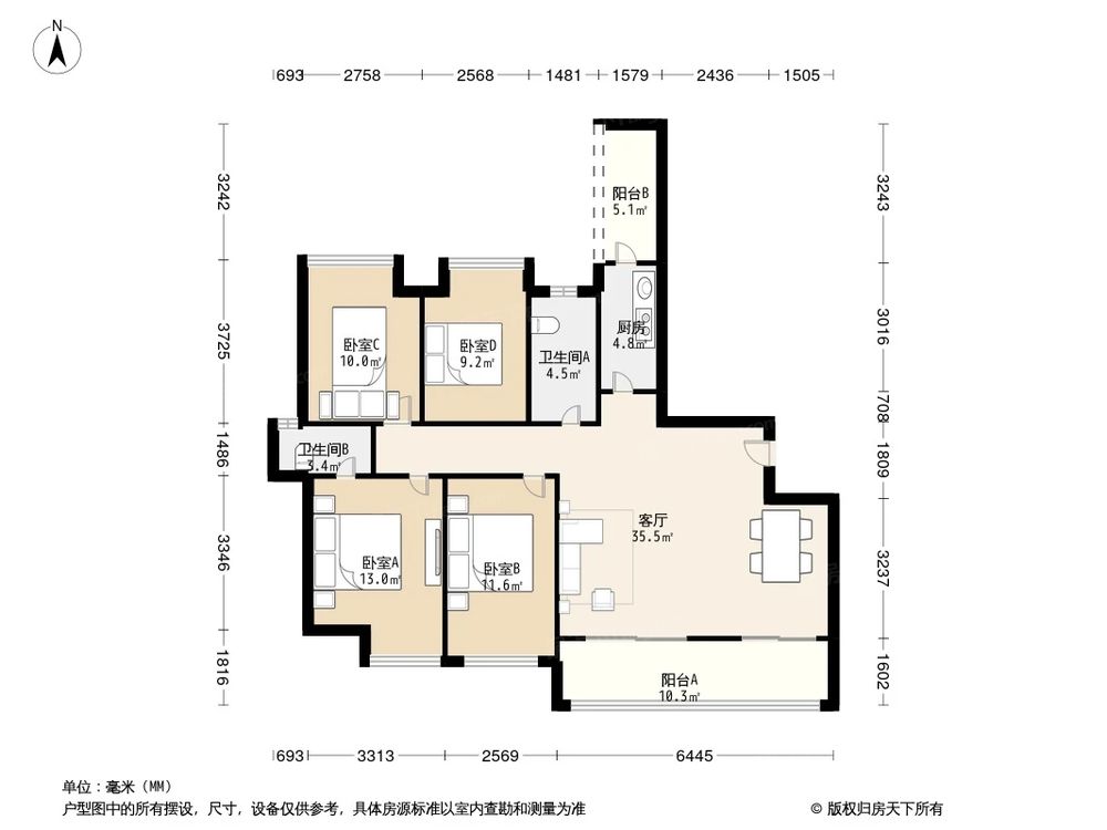 相似户型图