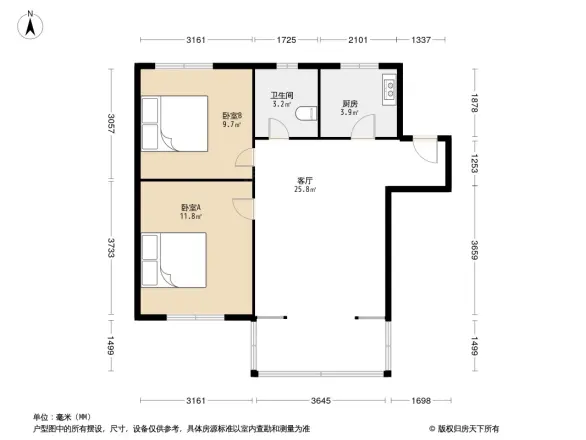 兰花六小区户型图