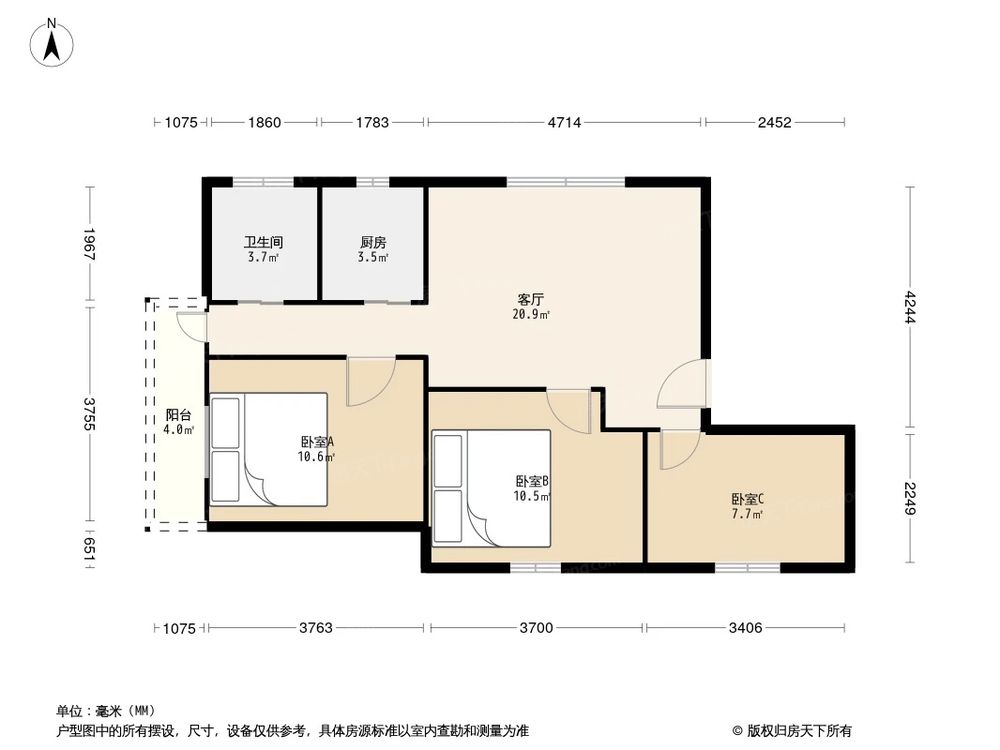 相似户型图