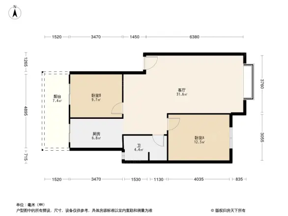 丽秀园户型图