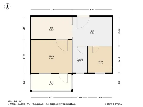 厚载村户型图